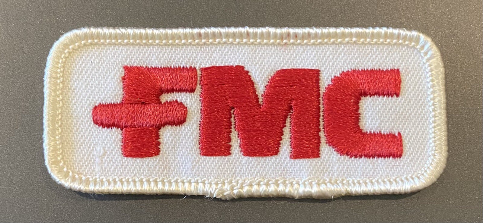 FMC Corporation Embroidered Patch ~ NOS ~ Vintage ~ Rare