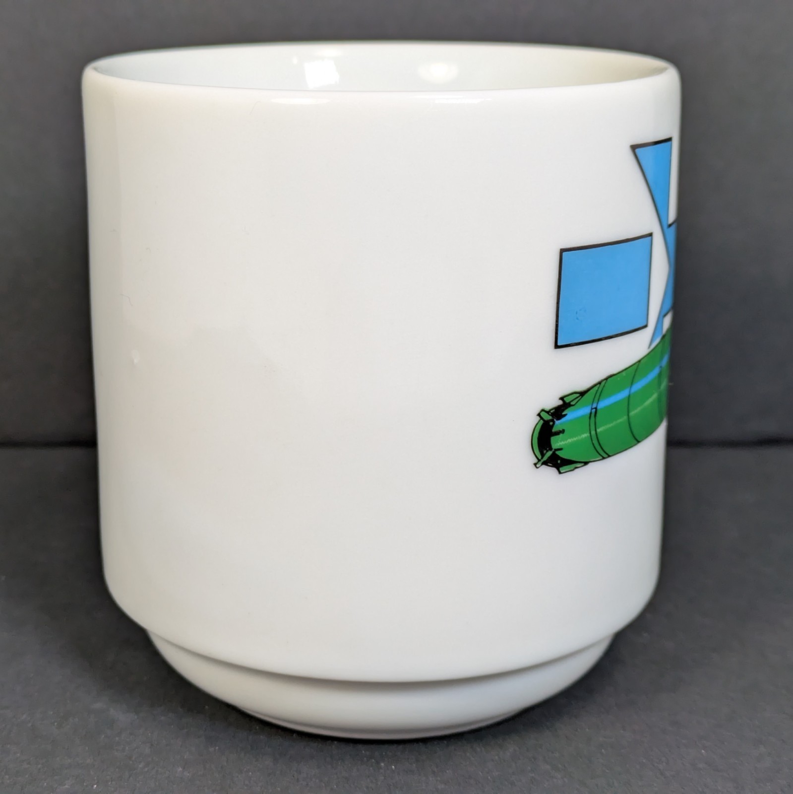 MK 48 Torpedo Porcelain Mug US Navy Submarine Military Weapon Logo Vintage