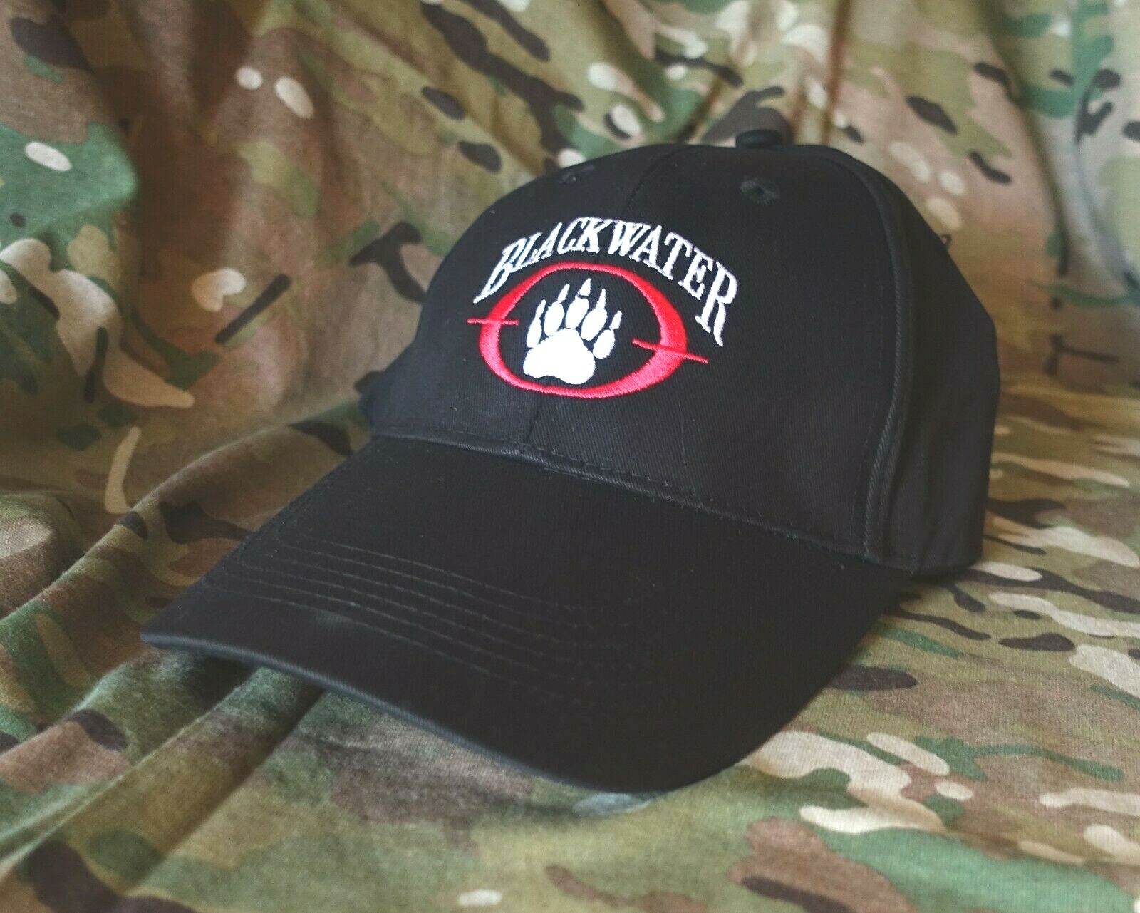IRAQ WAR GREEN ZONE EMBASSY PRIVATE SECURITY CONTRACTOR PMC BSC Ball Cap (black)