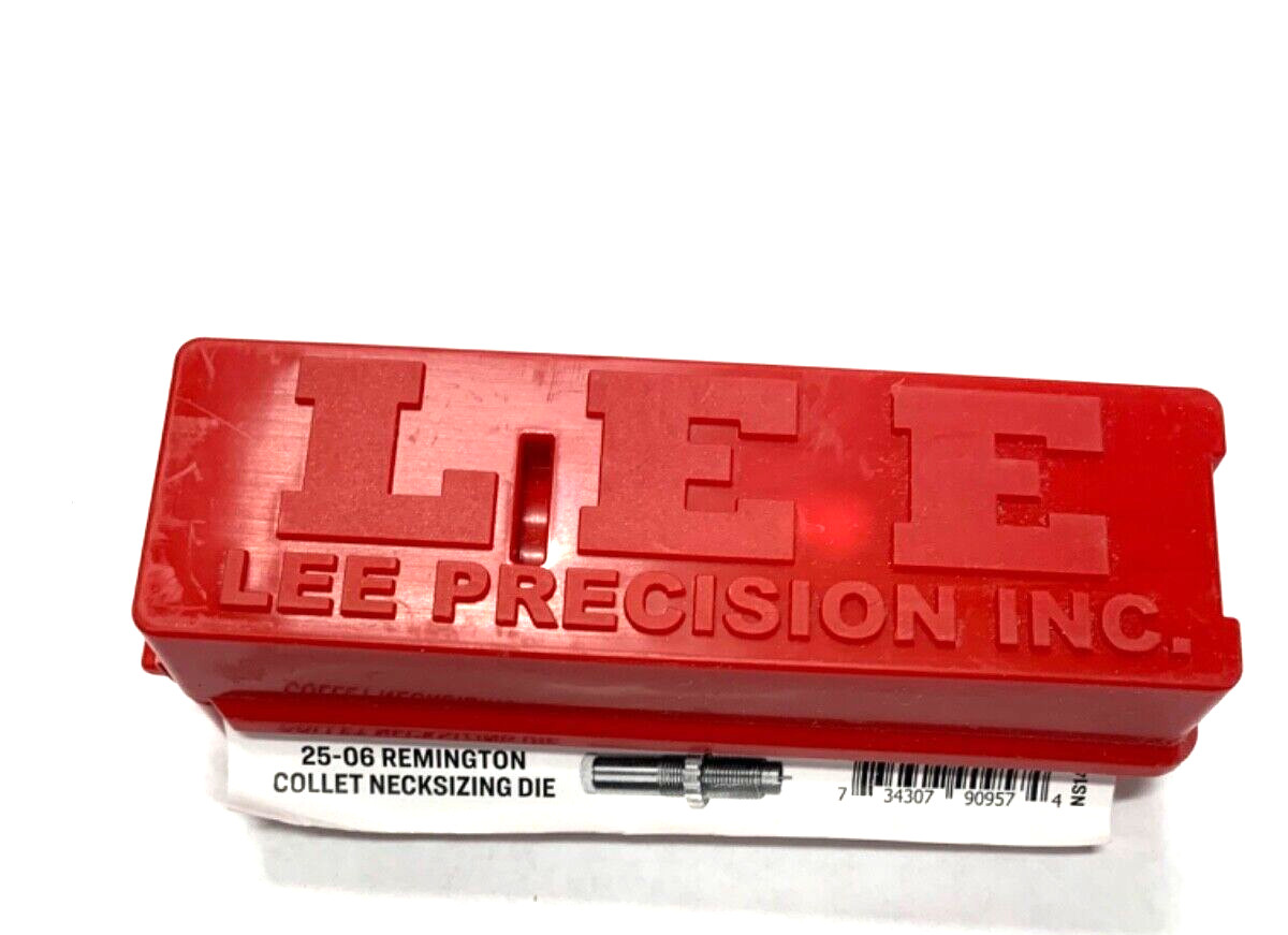 Lee 90957 25-06 Remington Collet Neck Sizer Die (Ships within 1 Bus Day)