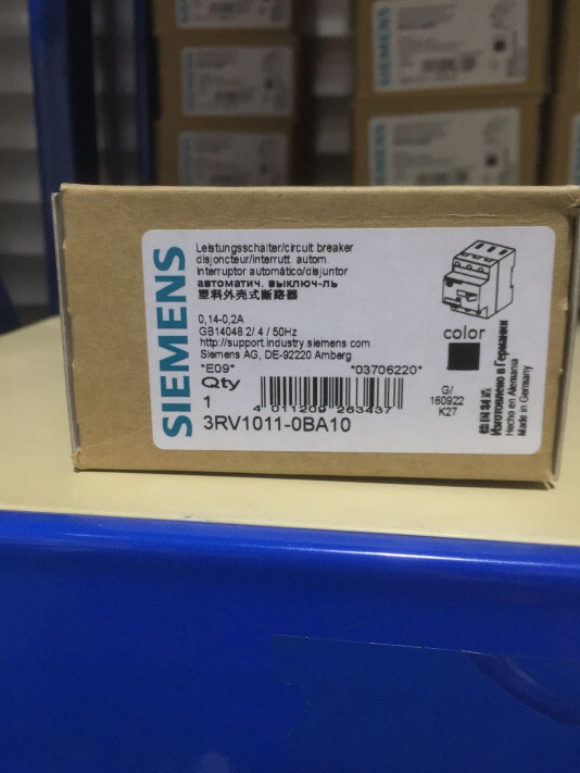 Siemens 3RV1011-0BA10 3RV10110BA10 0.14-0.2A Circuit Breaker -New Free Ship *UP