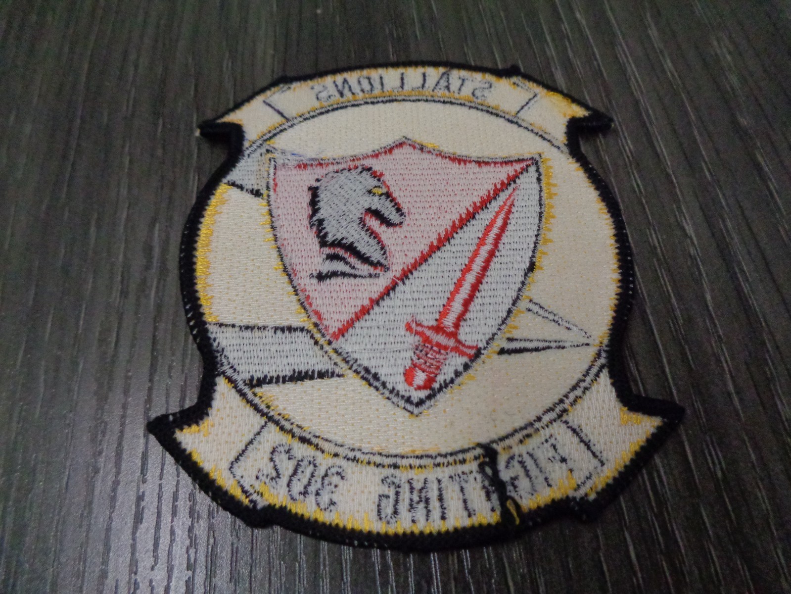 VINTAGE US NAVY FIGHTING 302nd STALLIONS SQUADRON PATCH NEW