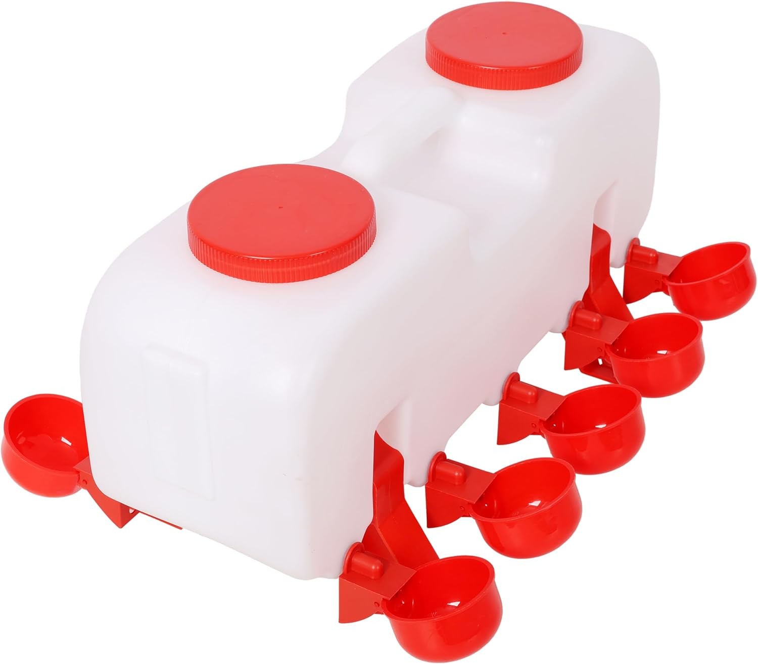 Automatic/Semi-Automatic Chicken Waterer Cups,Water Feeder with 10 Drinking Cup