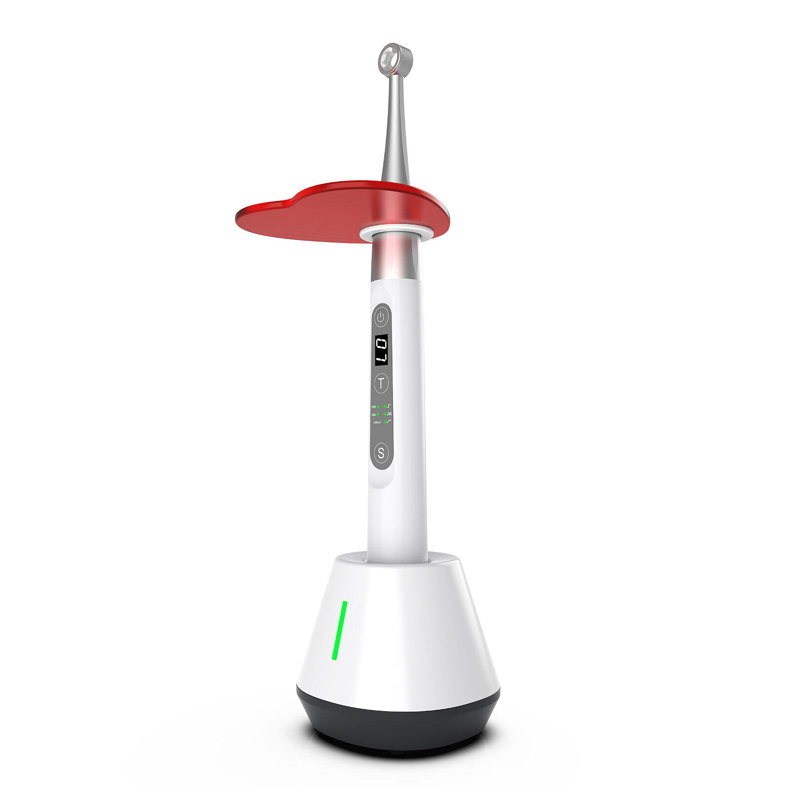 Dental 360°Rotation LED Curing Light 1 Second Wireless Cure Light C25Plus USA