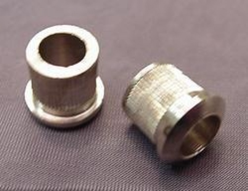 6 VINTAGE NICKEL MACHINEHEAD BUSHINGS FOR GUITAR