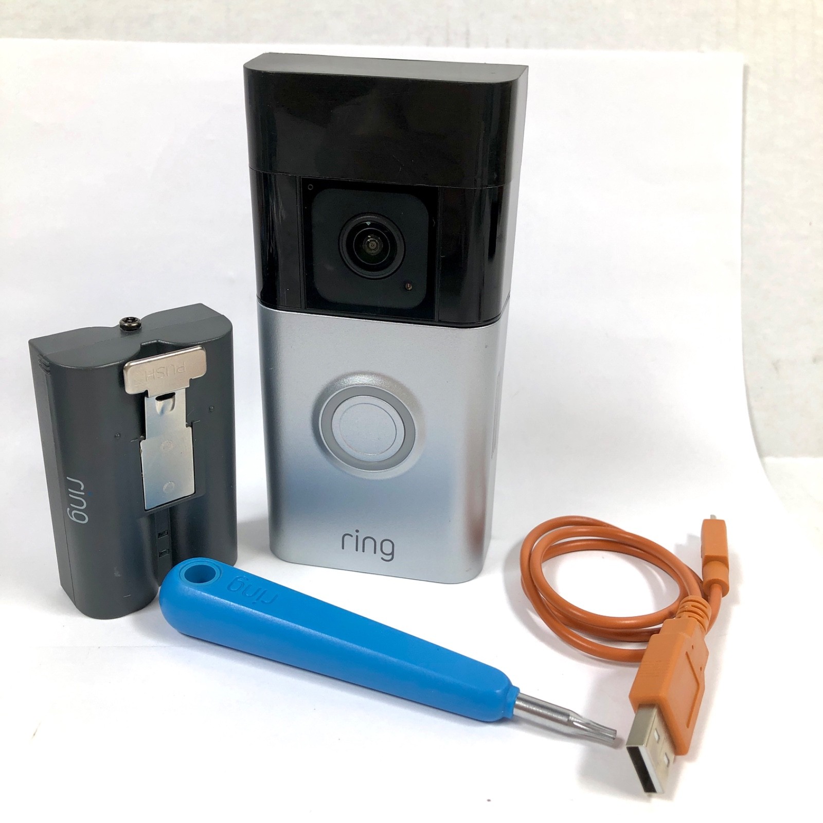 Ring Battery Doorbell Pro 5F79E9 HD Video with Battery