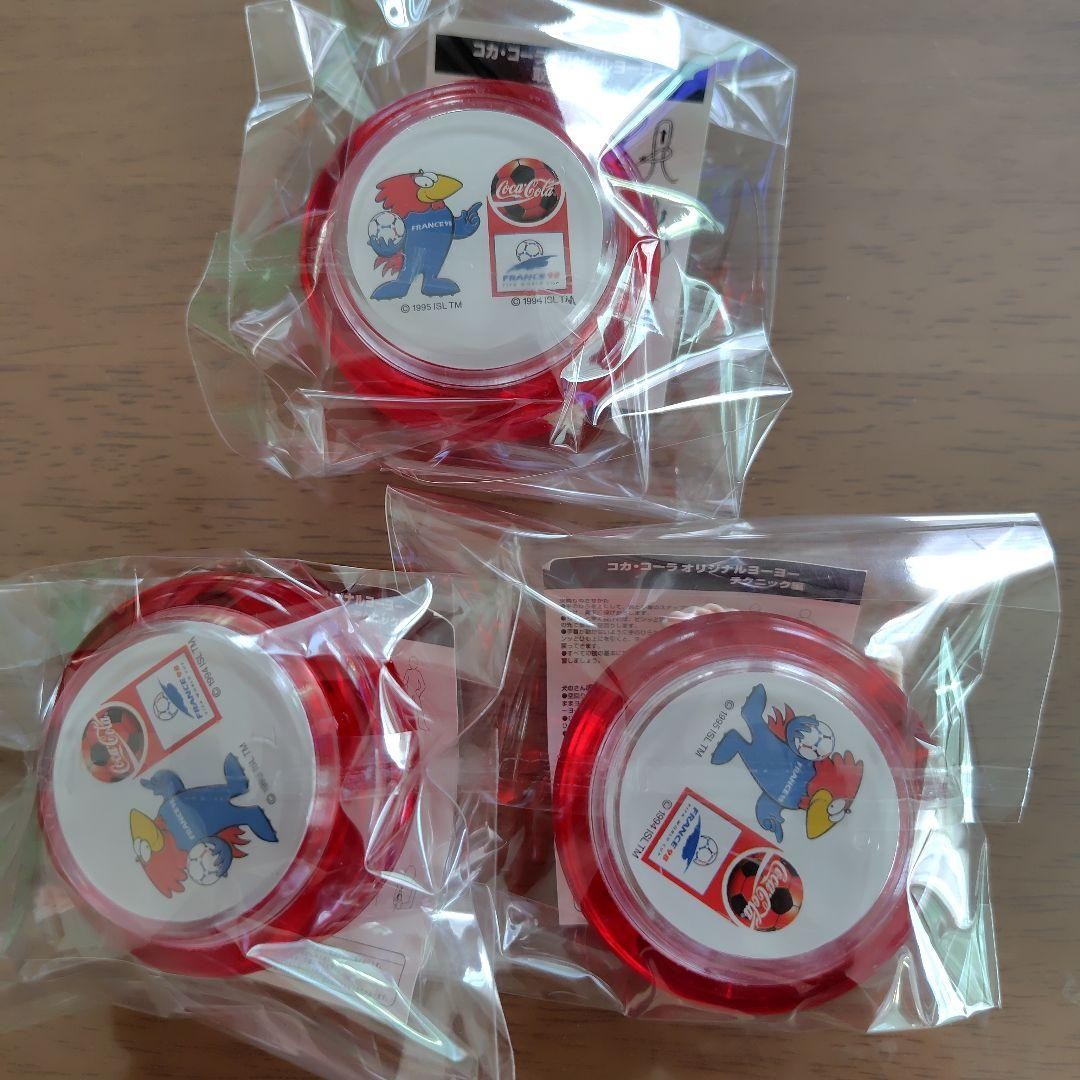 3 CocaCola Yoyos 1998