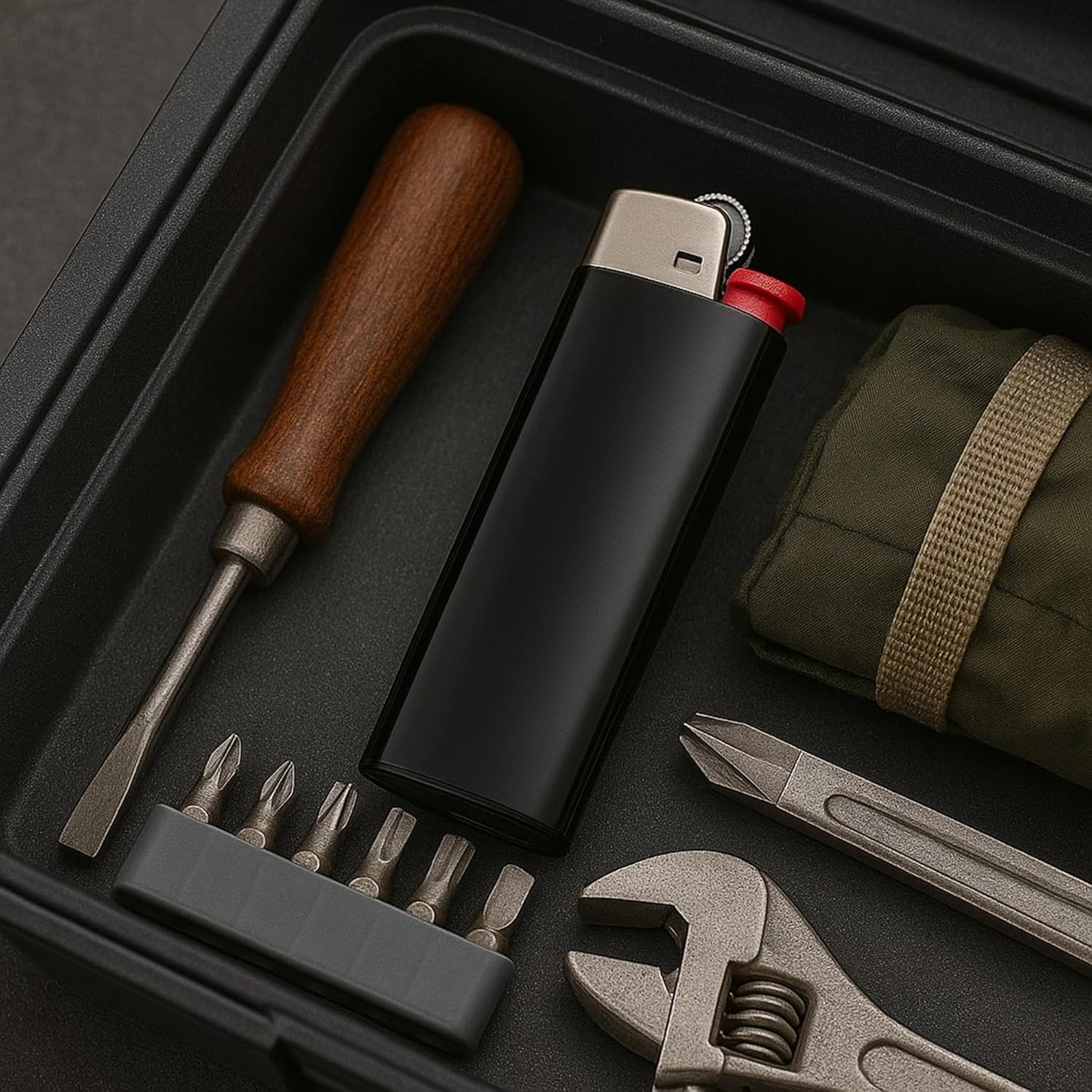 Lighter Diversion Safe Stash, Hidden Storage Compartment Secret Compartment Cont