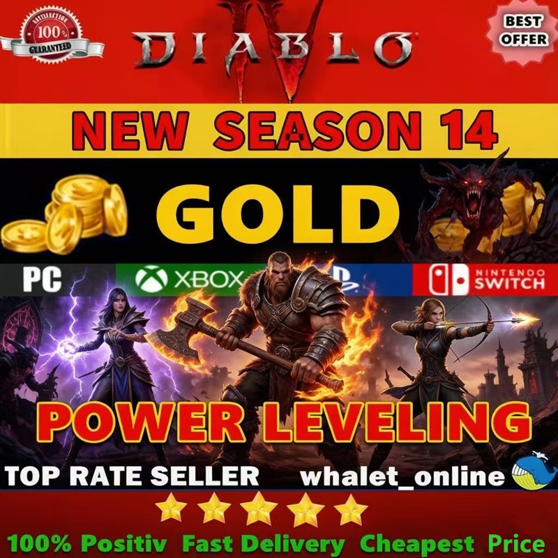 Diablo 4 Season 14💥Torment Boss Mats Gold LeveL Materials Pit Run🚀Virtual Item