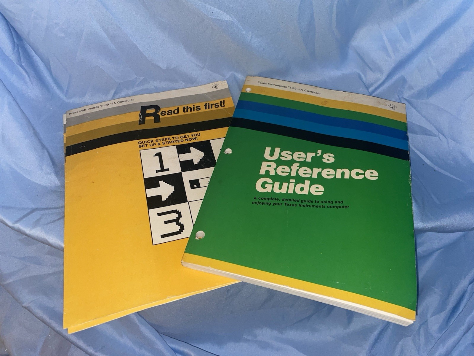 Texas Instruments TI-99/4A Computer Bundle w/ Extended BASIC, Software & Manuals