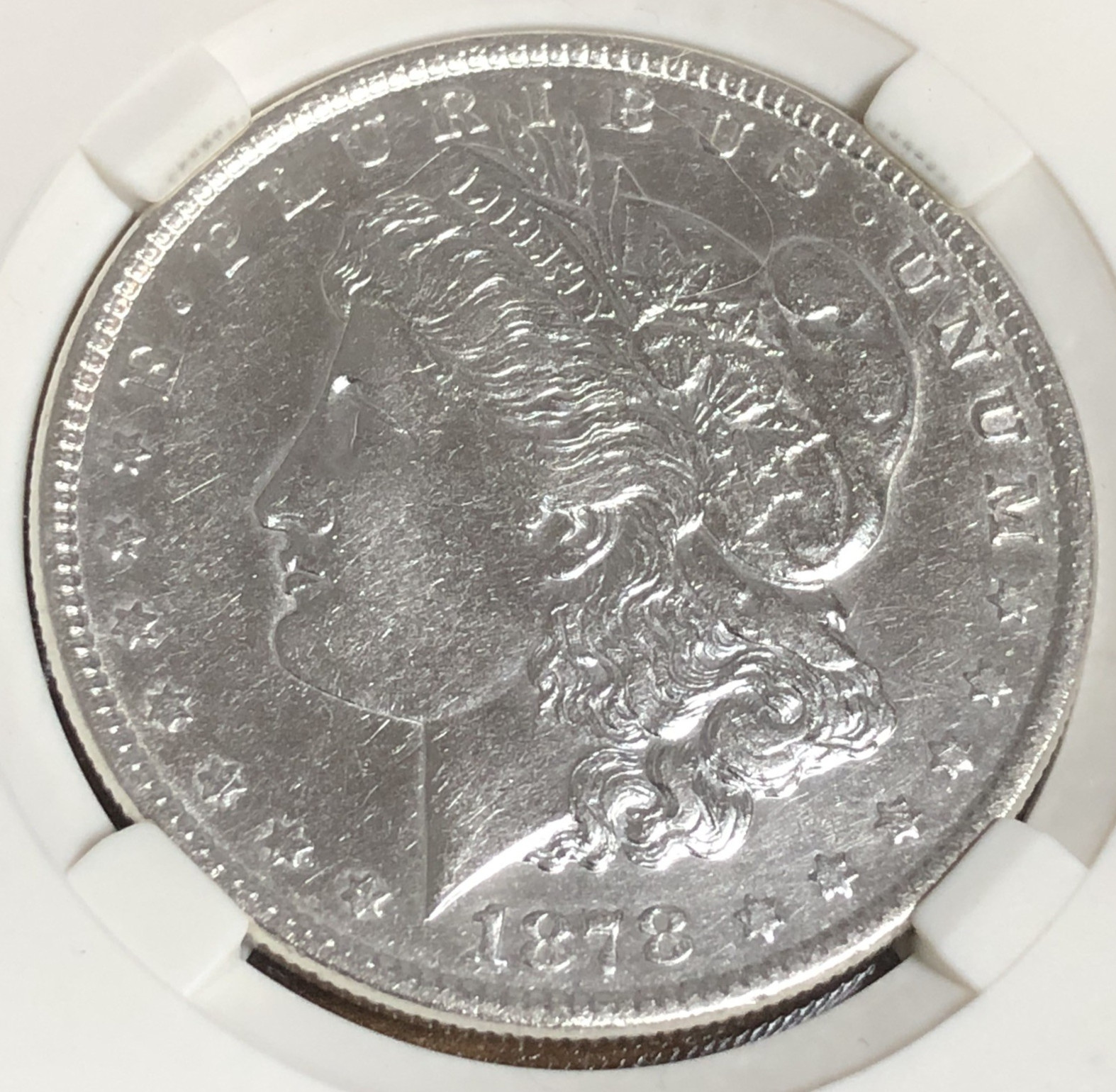 1878 8TF Morgan "AU+" 🔥 C PICS/ VERY LOW MINTAGE - 749,500/. CHECK HI POINTS💥✅