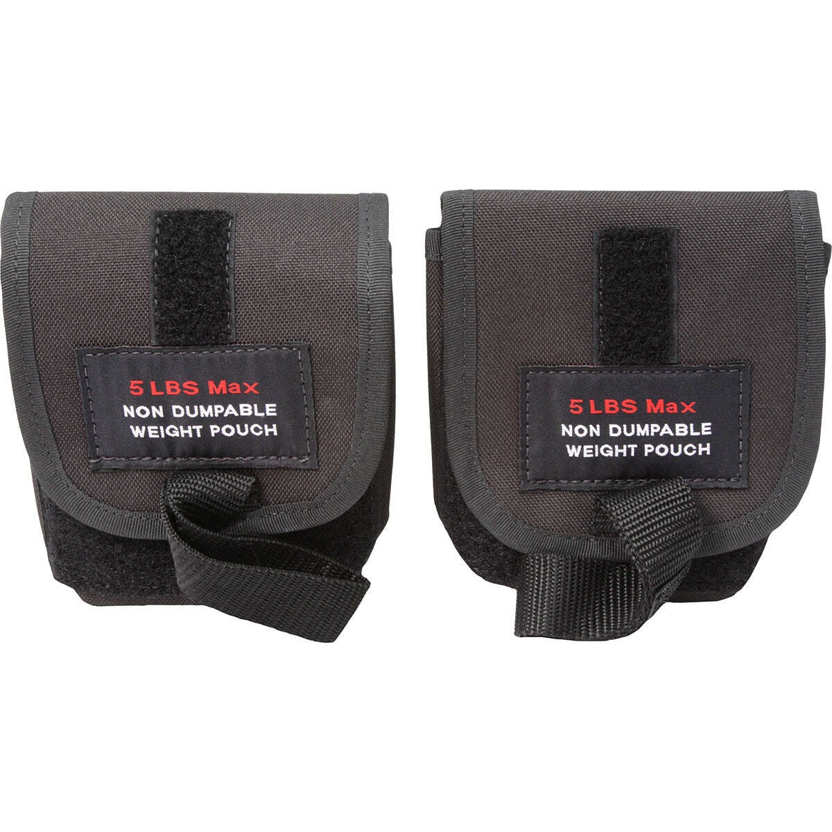 Hollis 5lbs (4.5kg) Non-ditchable Optional Pockets, Pair