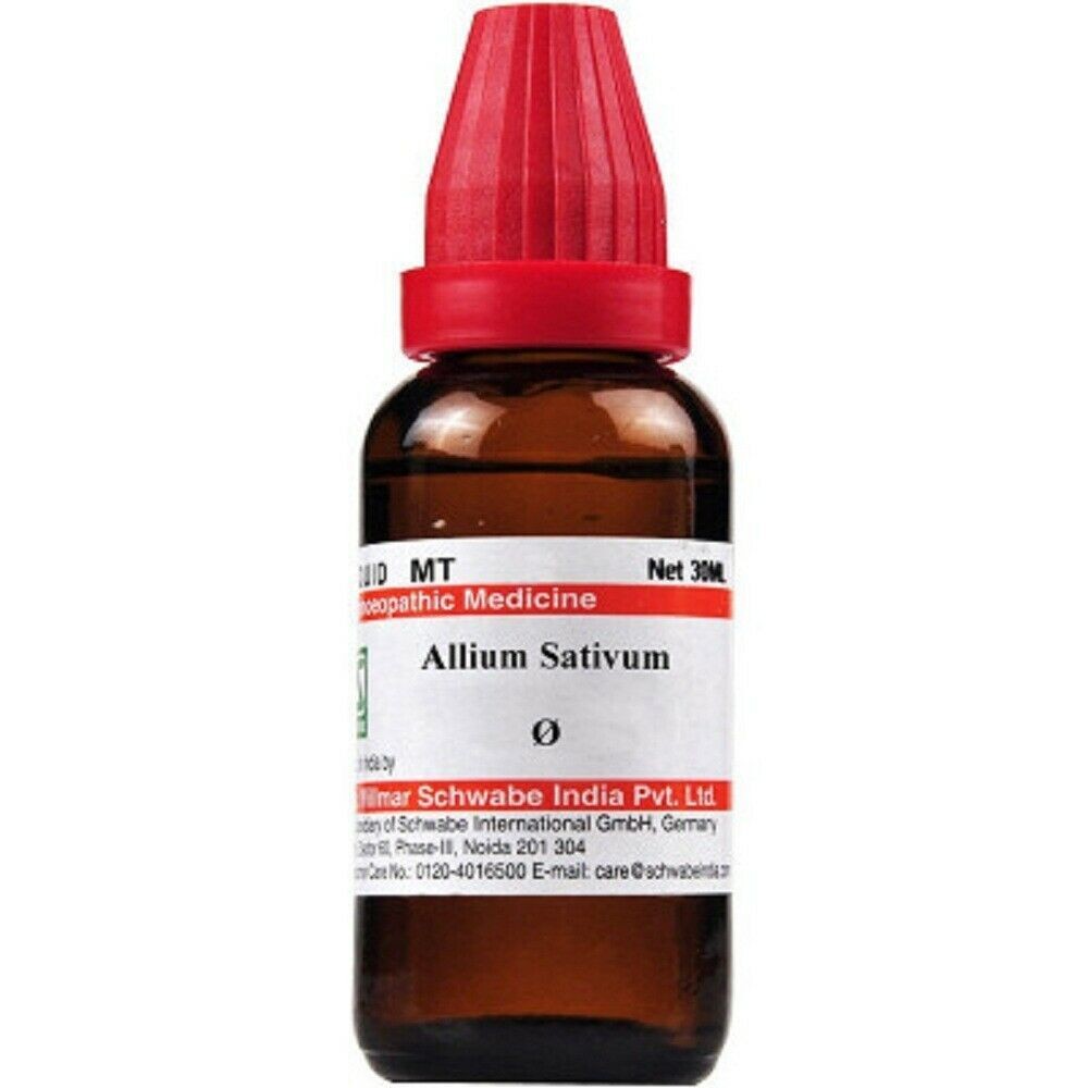 Willmar Schwabe Homeopathy Allium Sativum Mother Tincture Q (30 ML)