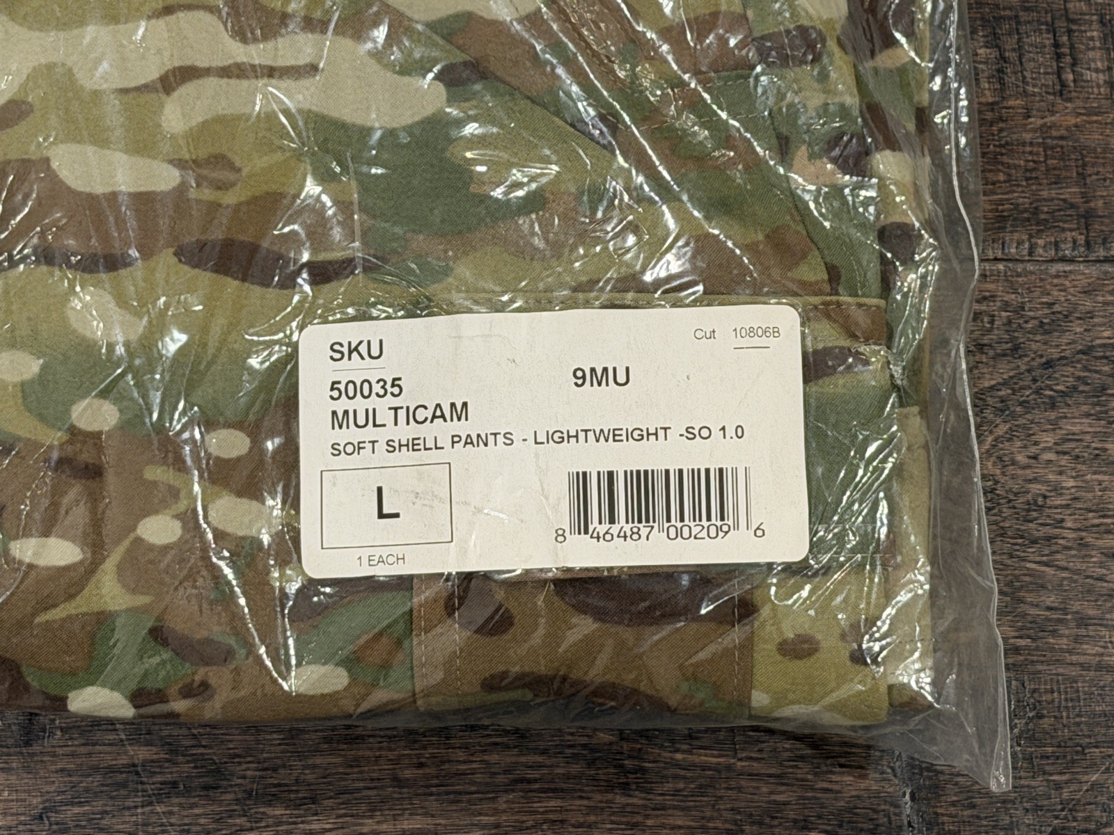 Wild Things Tactical Soft Shell Jacket Pants Multicam OCP Large Pcu Level 5