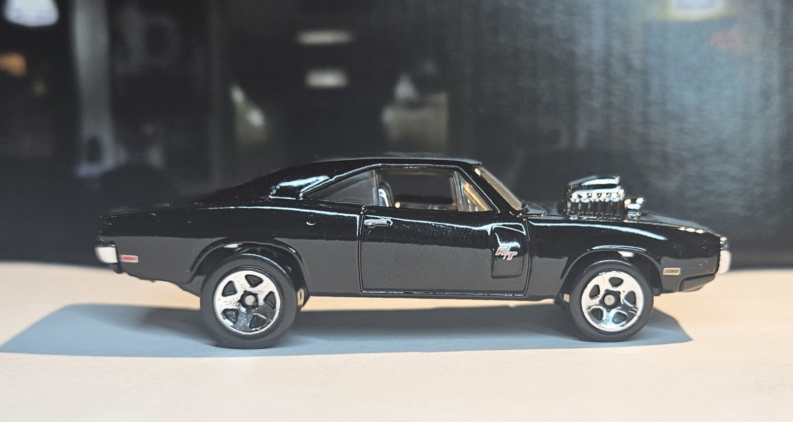 2025 Hot Wheels '70 Dodge charger RT BLACK Fast & Furious Race Car