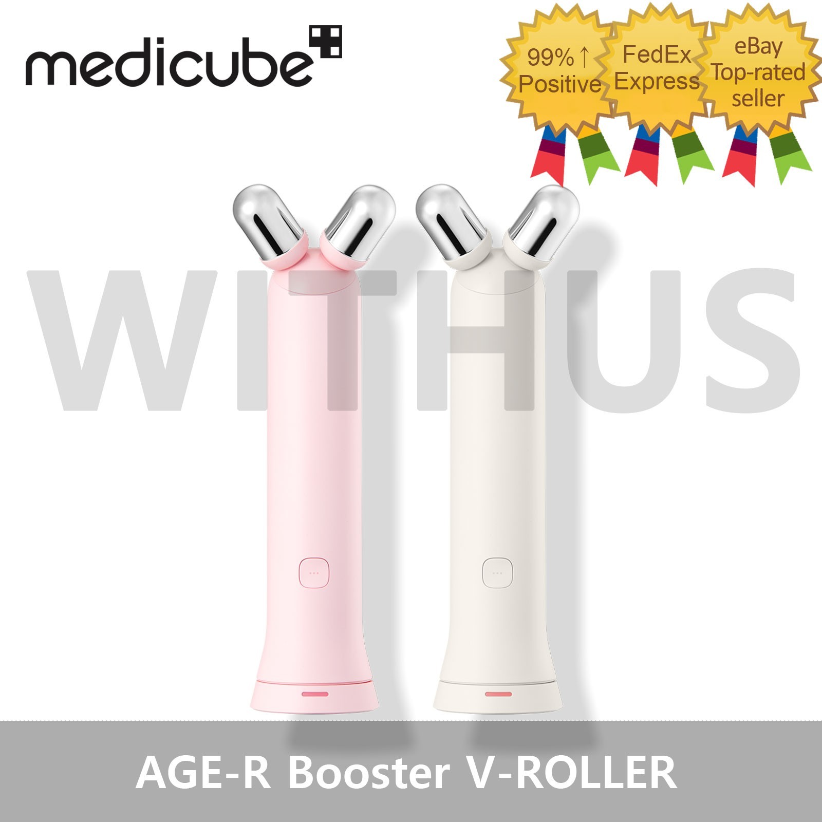 Medicube AGE-R Booster Pro Mini Plus V Roller Head Set or Head Only /FedEx =
