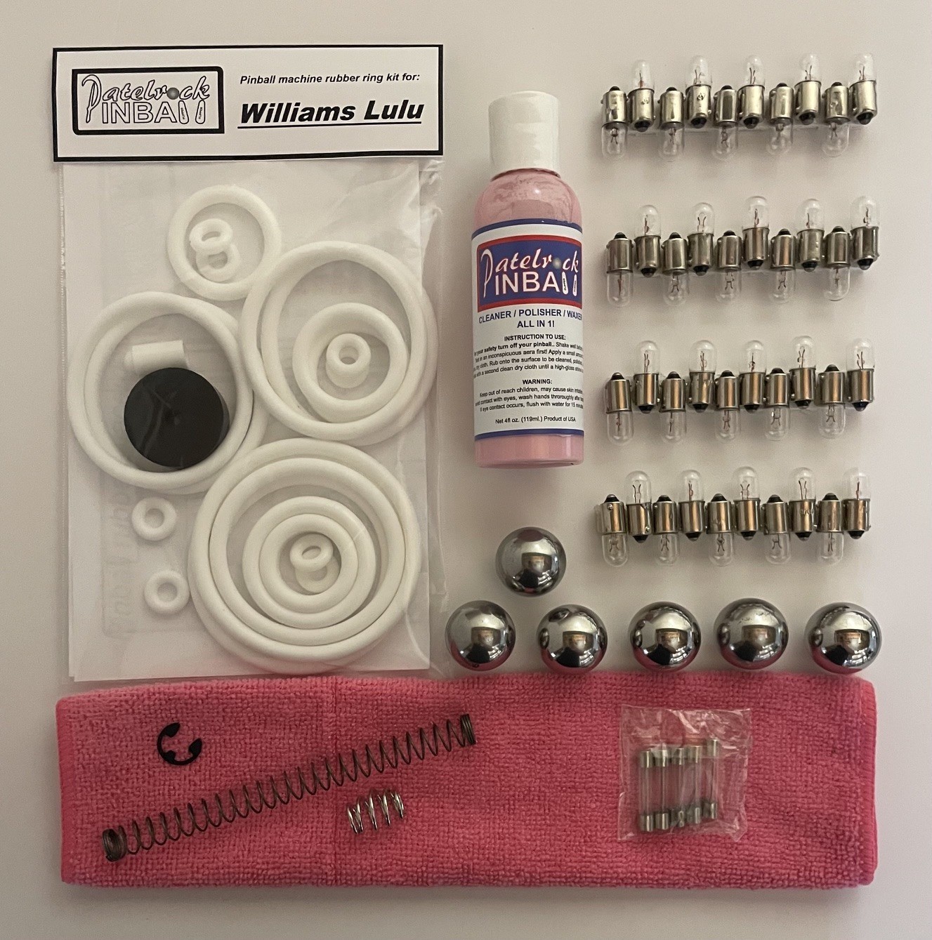 1954 Williams Lulu Pinball Machine Maintenance Tune Up Kit