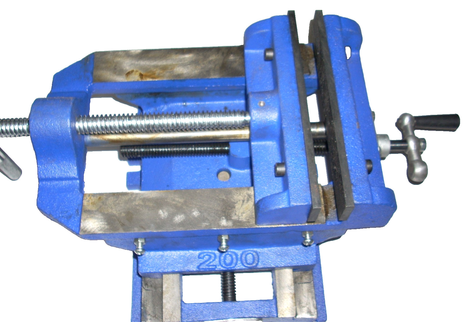 Westward Cross Slide Machine Vise 7 7/8" W Jaw x 1 7/8" D Throat x 6.6875" H
