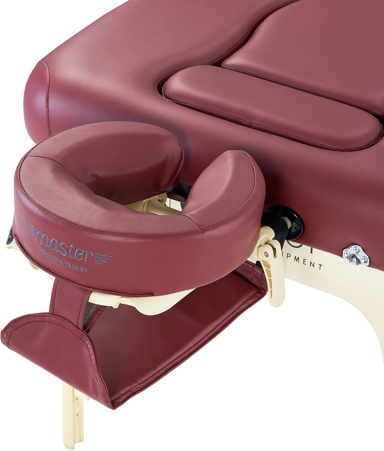 Portable Pregnancy Massage Table - 30" Multi-Functional Spa Bed - Burgundy