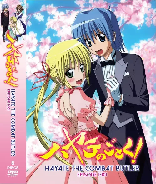 Hayate The Combat Butler Season 1-4 Vol. 1-101 END DVD (English Dub) (Anime)