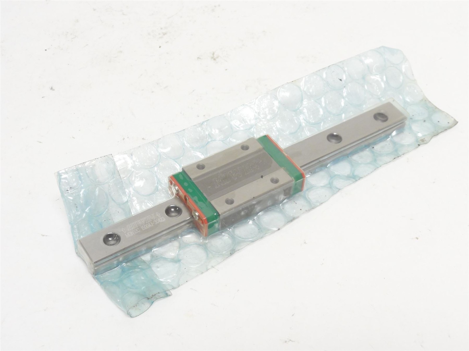 254001 New-No Box; Hiwin MGN12C15004J-30423 Guide Rail With Carriage Assembly