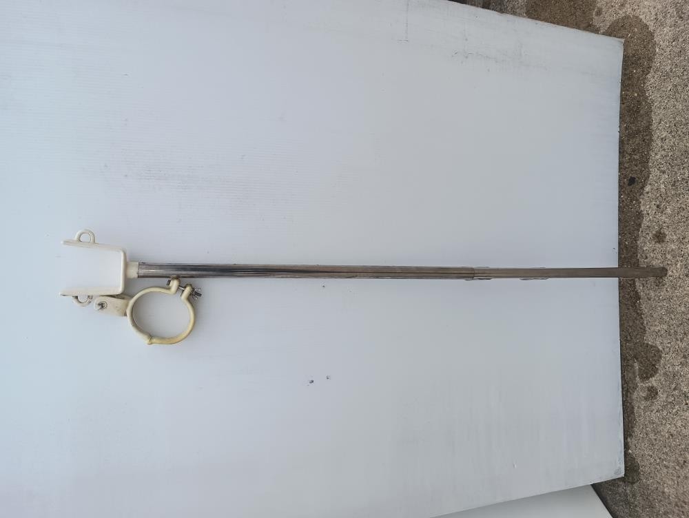 Boaters' Resale Shop of TX 2501 7721.61 SS ADJUSTABLE GUDGEON MOUNT MAST SUPPORT