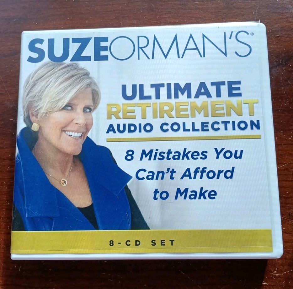 Suze Orman's 8 Mistakes You Can't Afford To Make. 8 CD Set. Ultimate Retirement