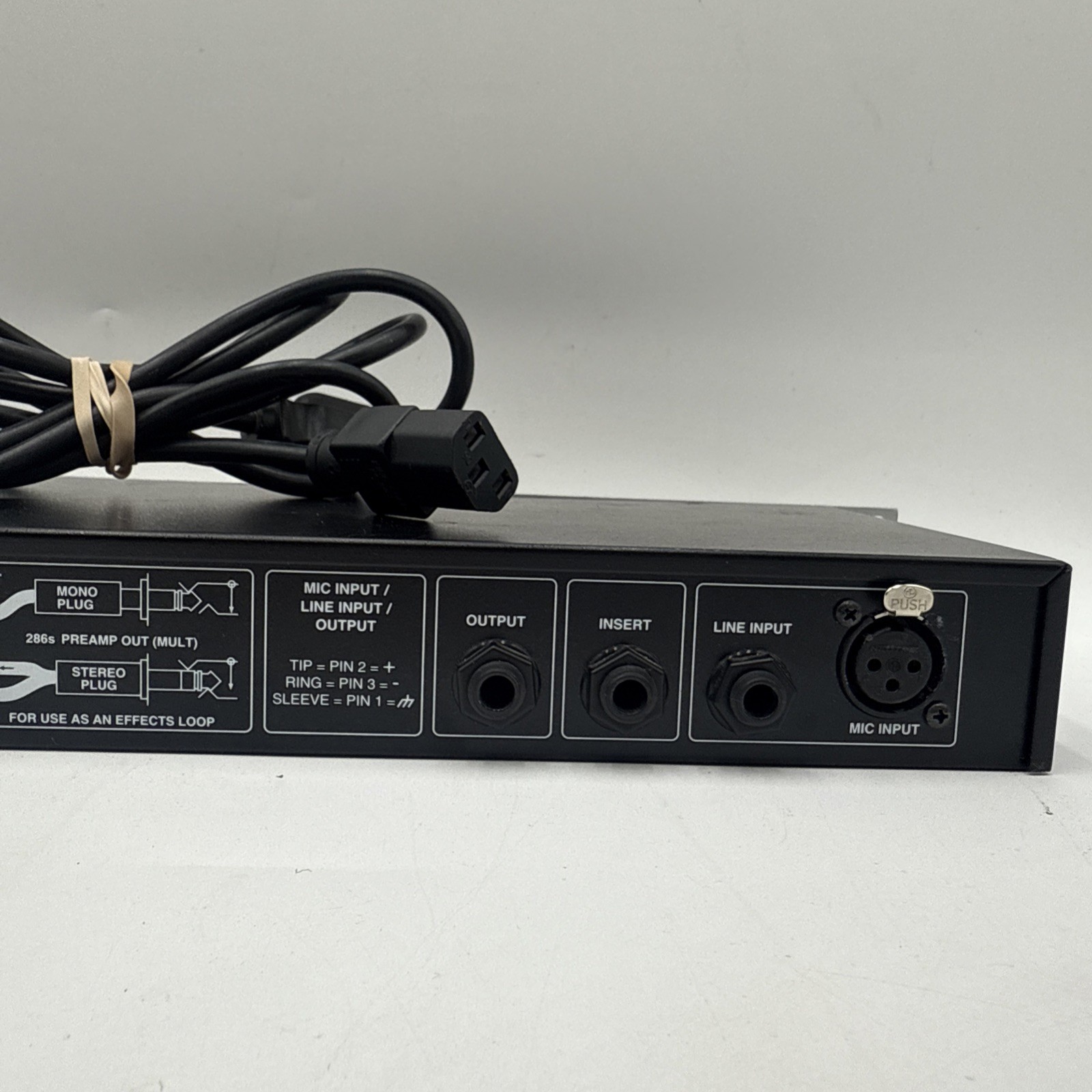DBX 286s Microphone Pre-Amp Processor Audio Enhancer Channel Strip TESTED