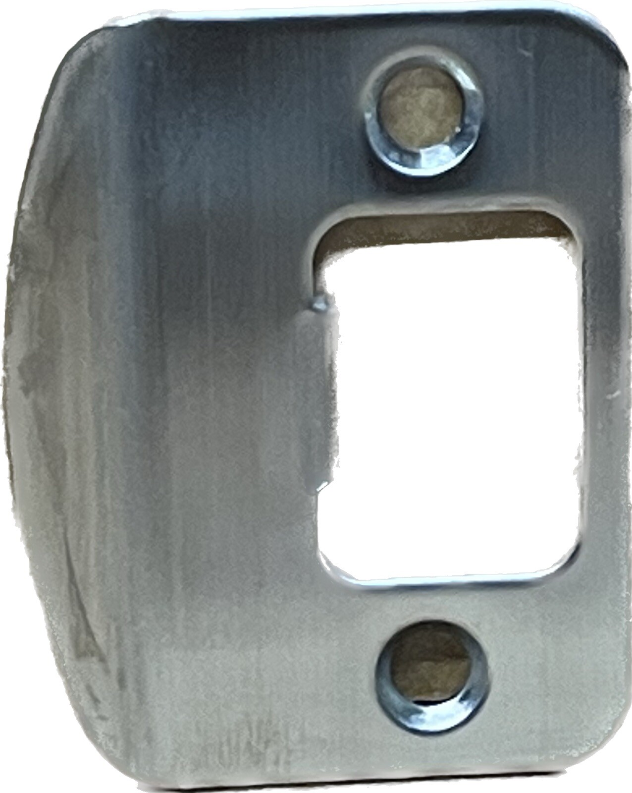 Falcon 2-1/8" Rounded Square 1" Face Spring Latch W-Series Satin Chrome + Strike