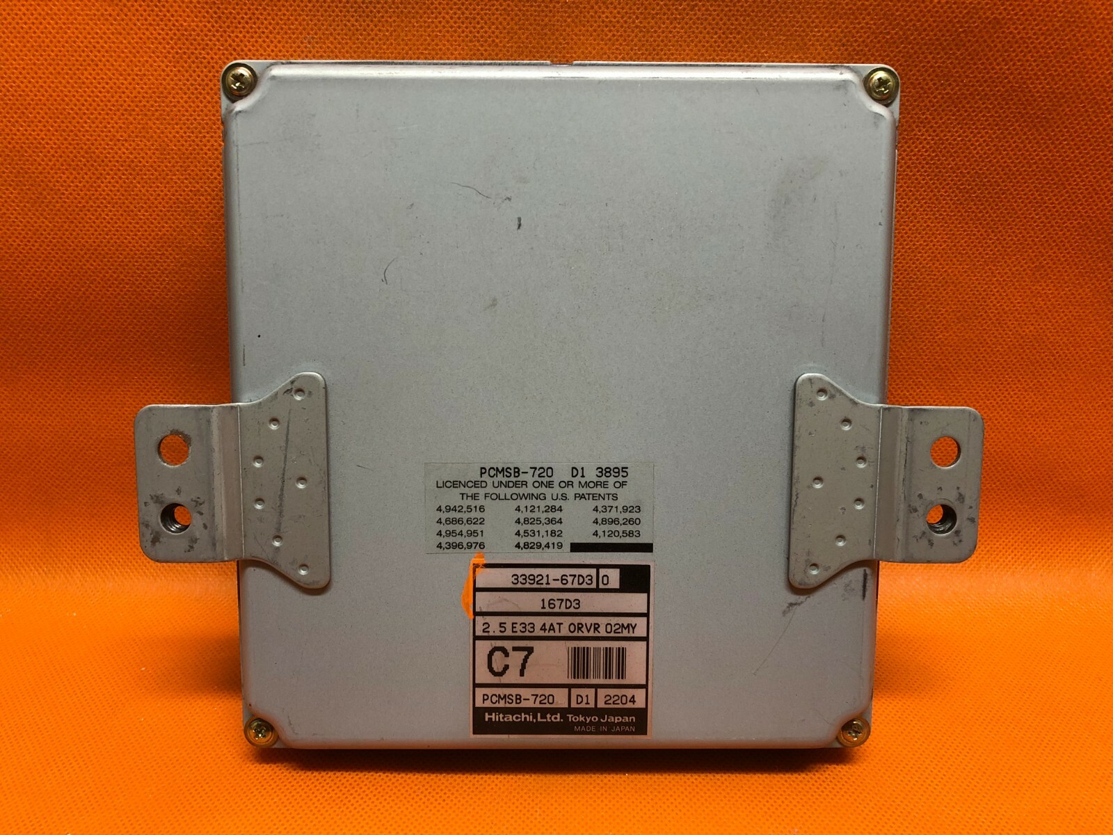 REBUILT PLUG & PLAY 02 CHEVY TRACKER 2.5 AT ECM ECU MODULE PCM 33921-67D3 C7