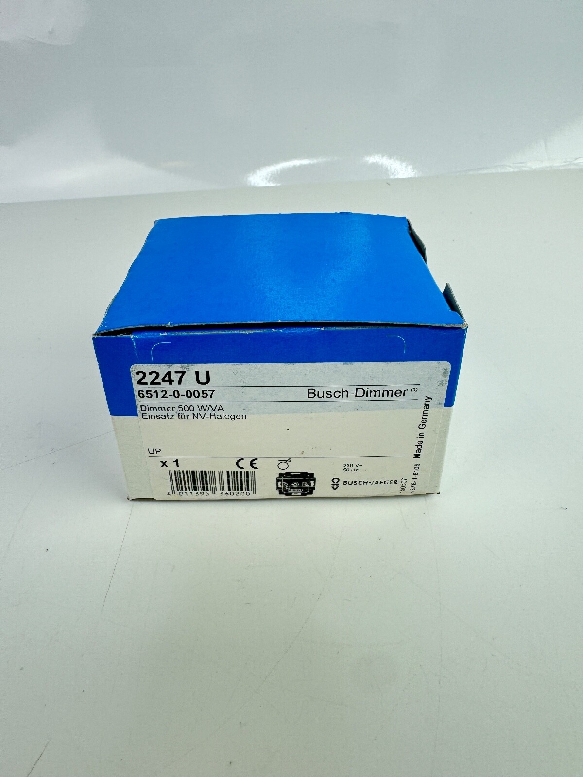 Busch-Jaeger LED Drehdimmer-Einsatz Busch-Dimmer 2247 U 6512-0-0057