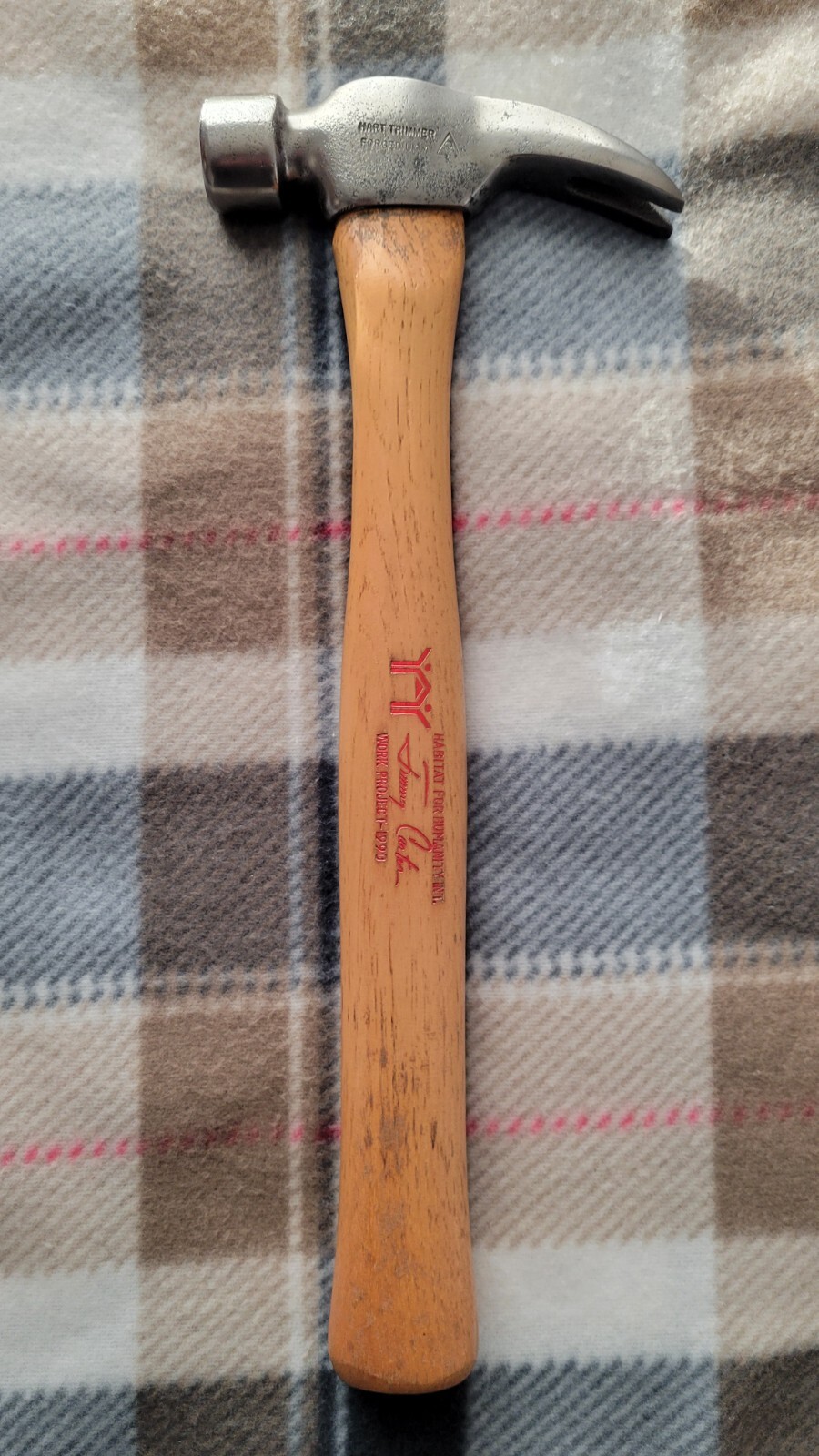 HART Tool The Framer Trimmer Hammer - JIMMY CARTER Habitat For Humanity Edition