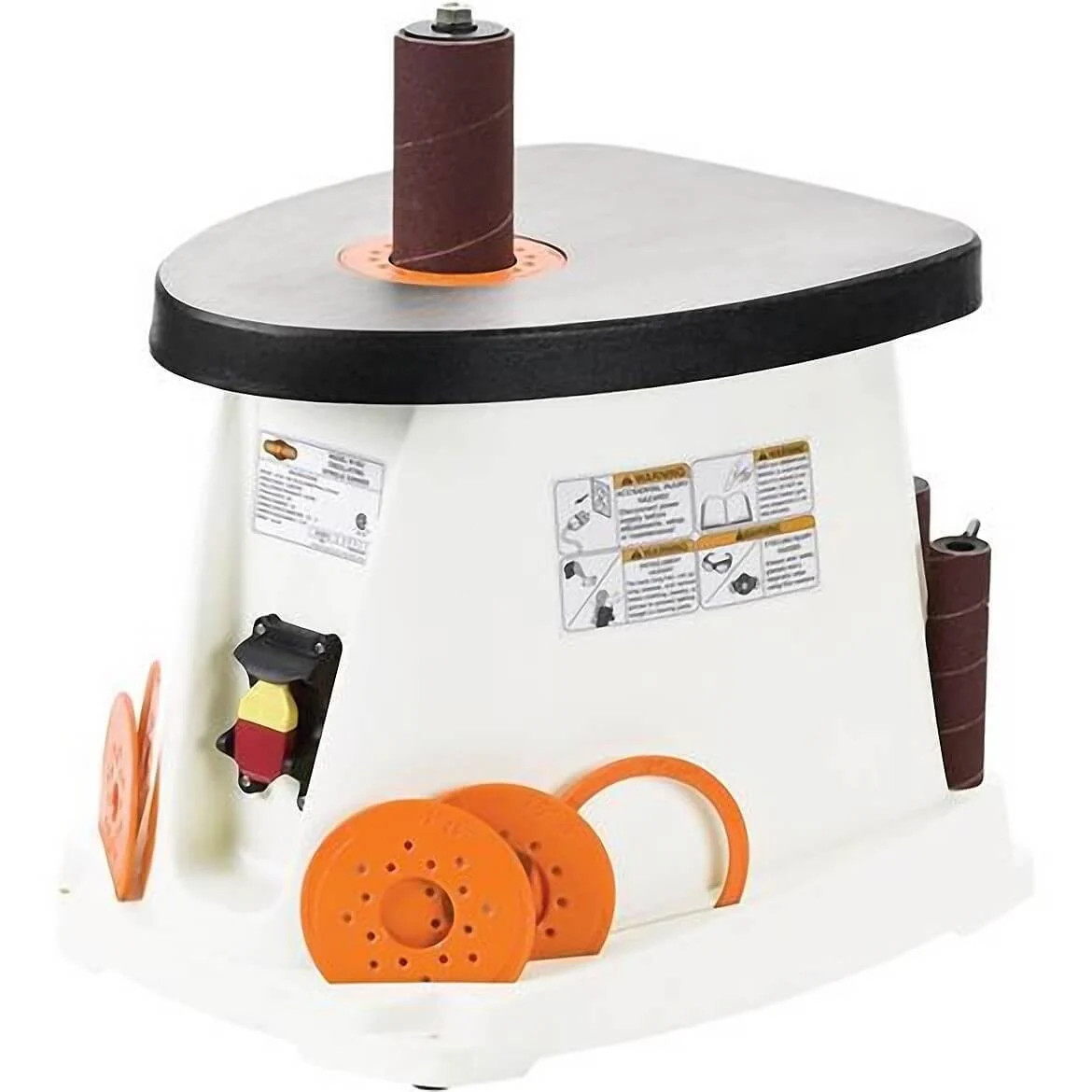 Shop Fox W1831 Oscillating Spindle Sander w/ 5 Rubber Sanding Drums & 6 Sleeves