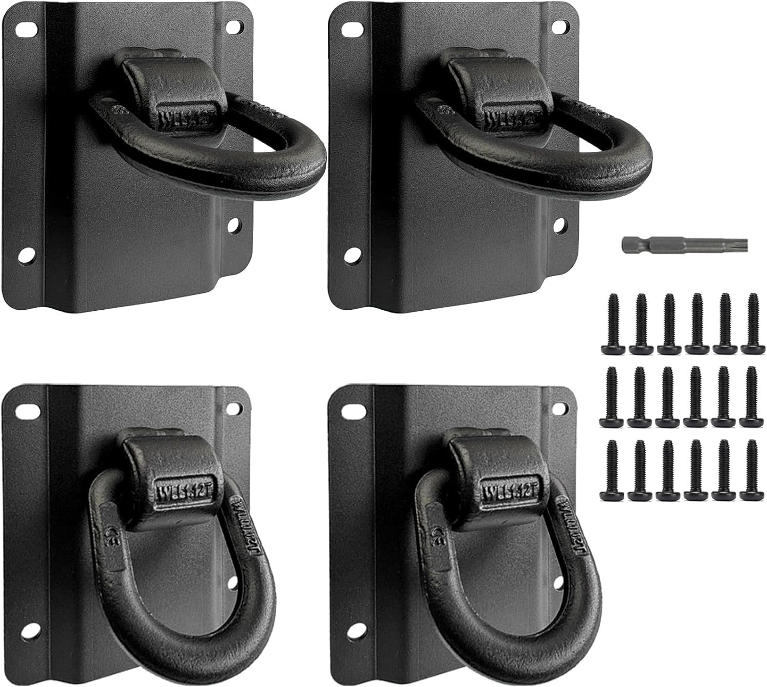 Heavy Duty Tie Down Anchors for 2015-2025 Ford F150 F250 F350 & Raptor 4 Pack