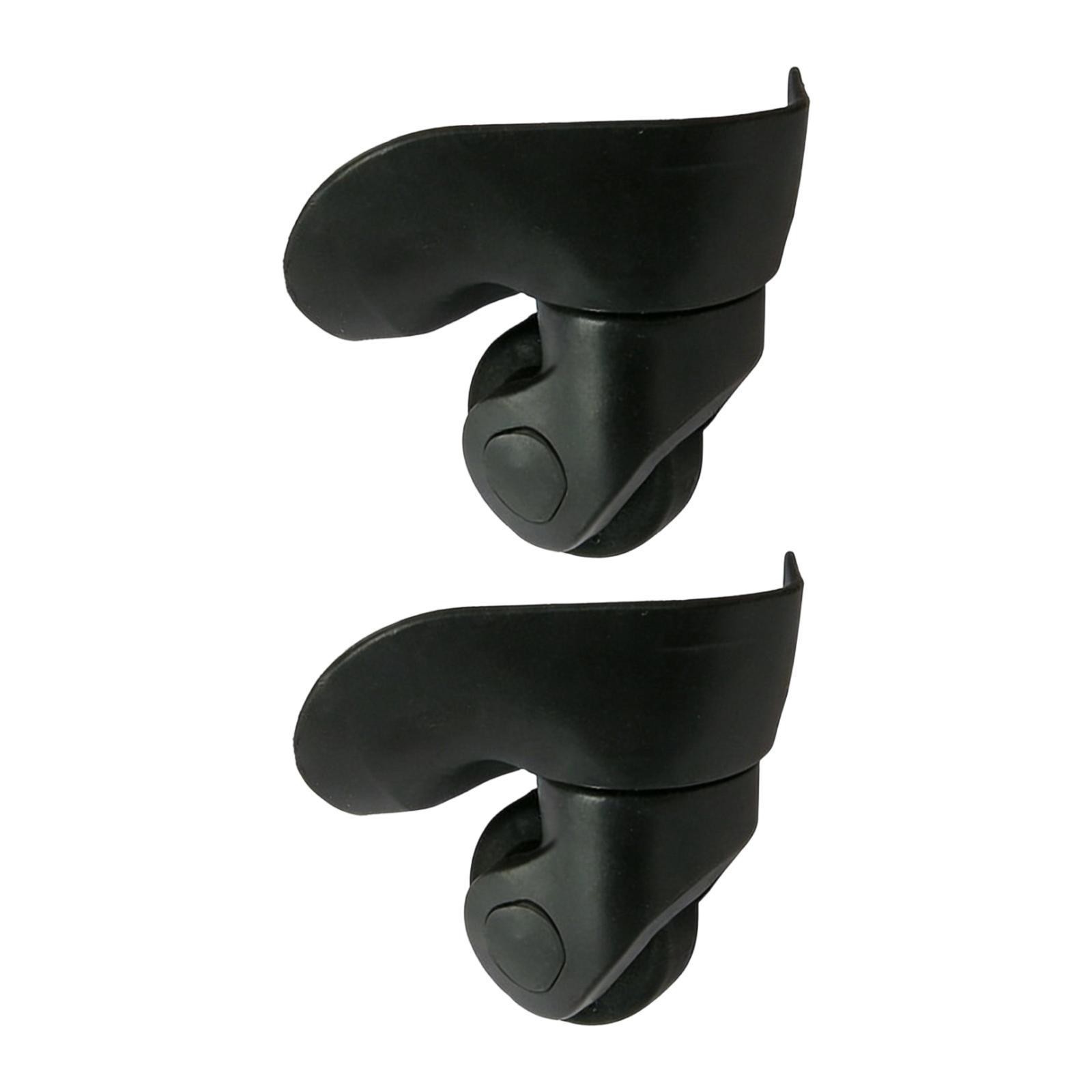 1 Pair A08 Luggage Wheels Easy Installation Replace Practical Repair Smooth