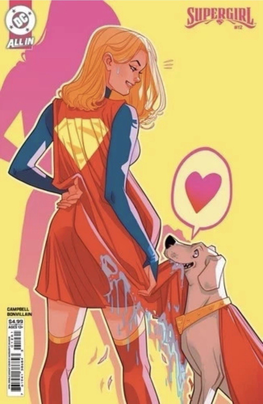 Supergirl #12 - April Fools Variant Cover -Reign Of Superboys  - DC - 2026
