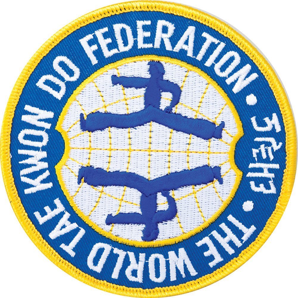World Taekwondo Federation Martial Arts Patch - 3.5" P1103
