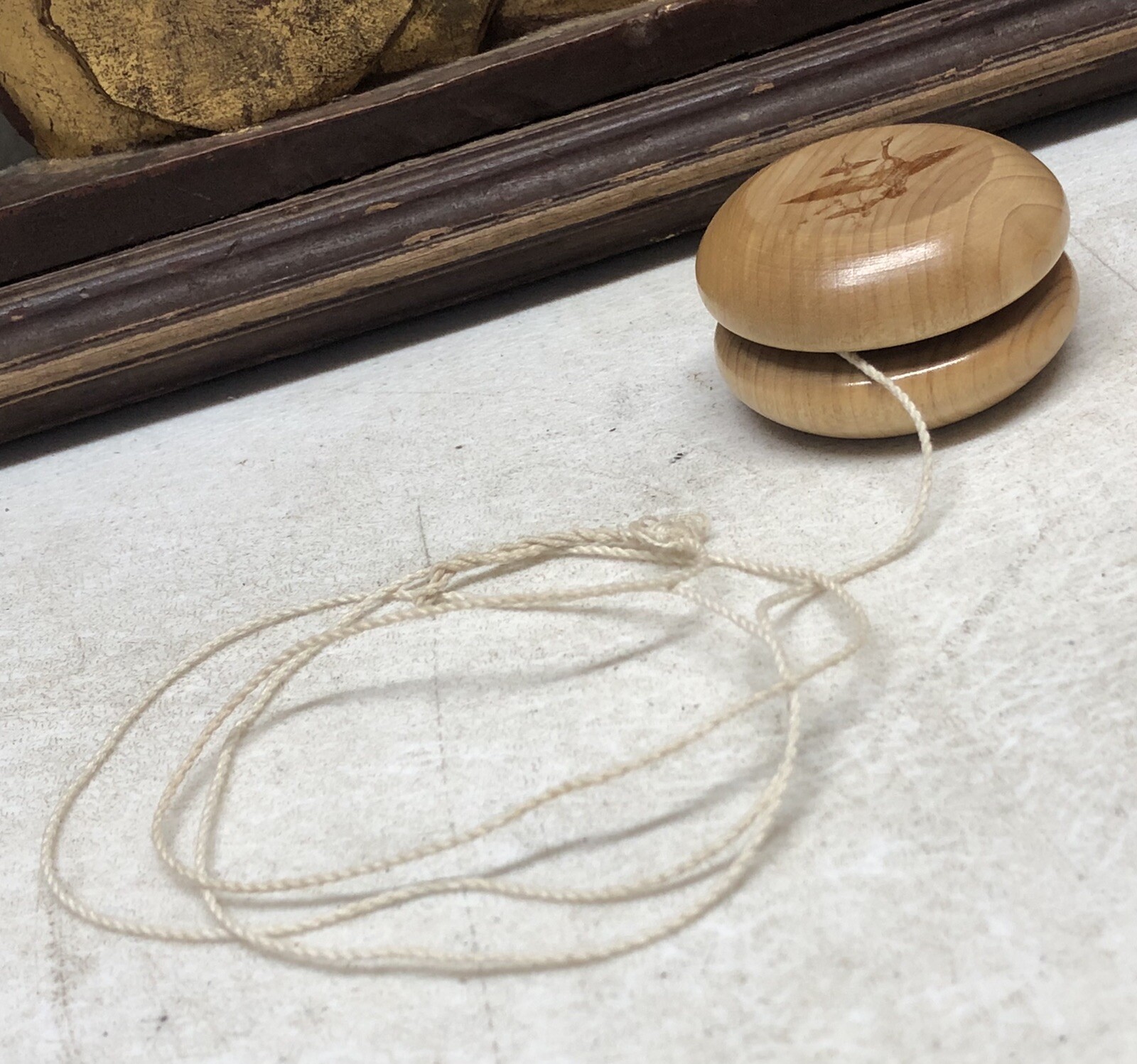 Vintage Wooden Geese Yo Yo