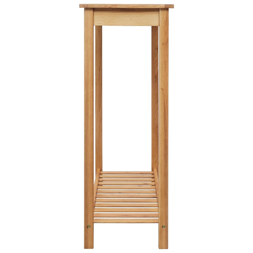 Bar Set Natural Brown Solid Oak Wood, MDF with Oak Veneer Standard