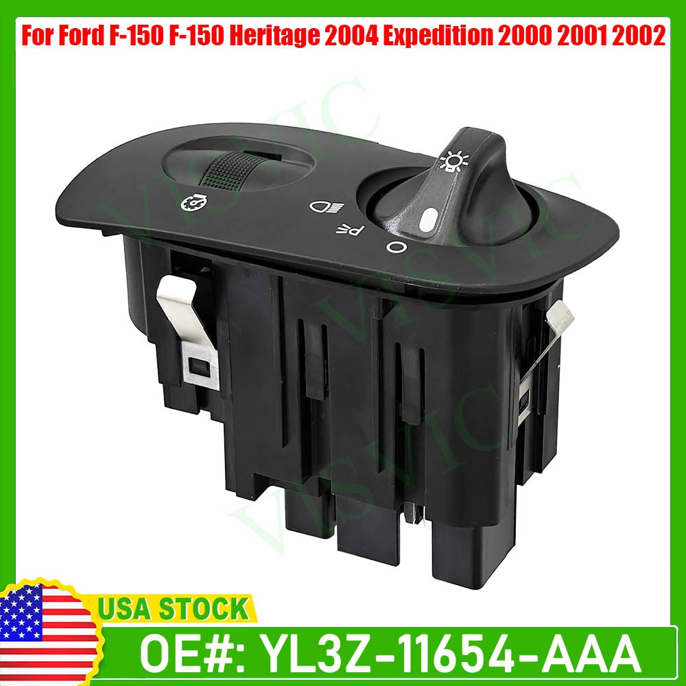 For Ford Expedition F-150 00-04 HEADLIGHT dash control SWITCH dimmer head light