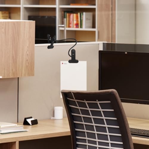 2 Pack Adjustable Paper Holder for Typing, Strong Clip-On Document Stand with