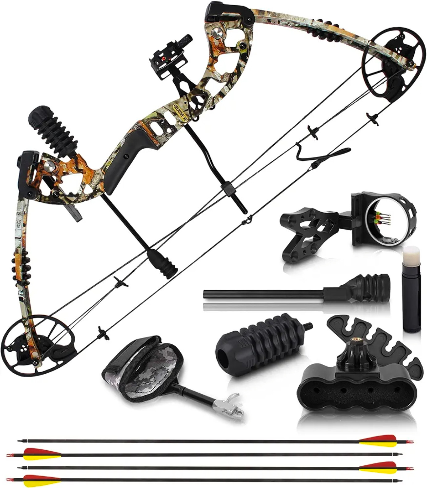 Creative XP Glass Harrier Compound Bow Kit - Adults & Teens