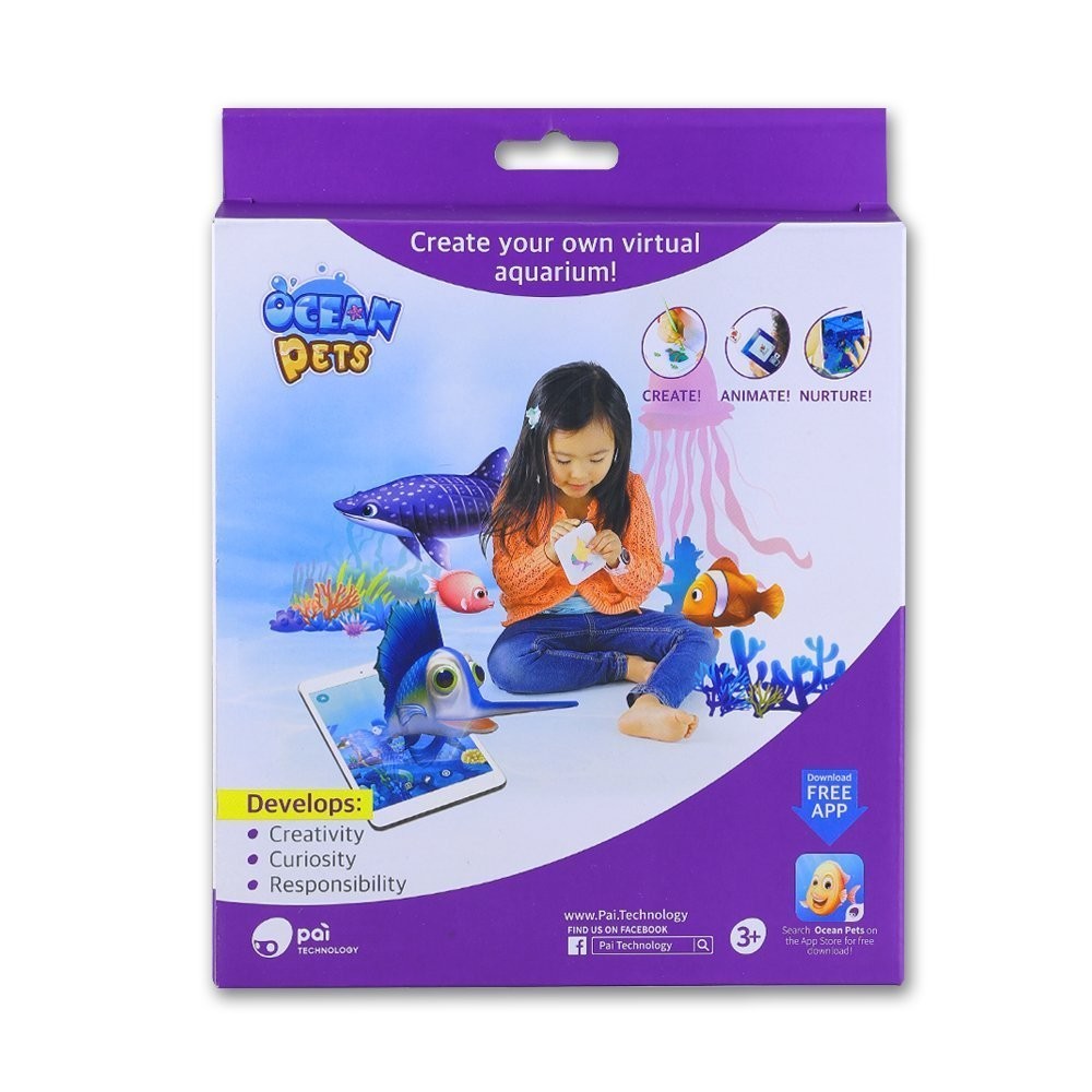 PUTAO Ocean Pets Artist Studio Putty Augmented Reality App iOS Android