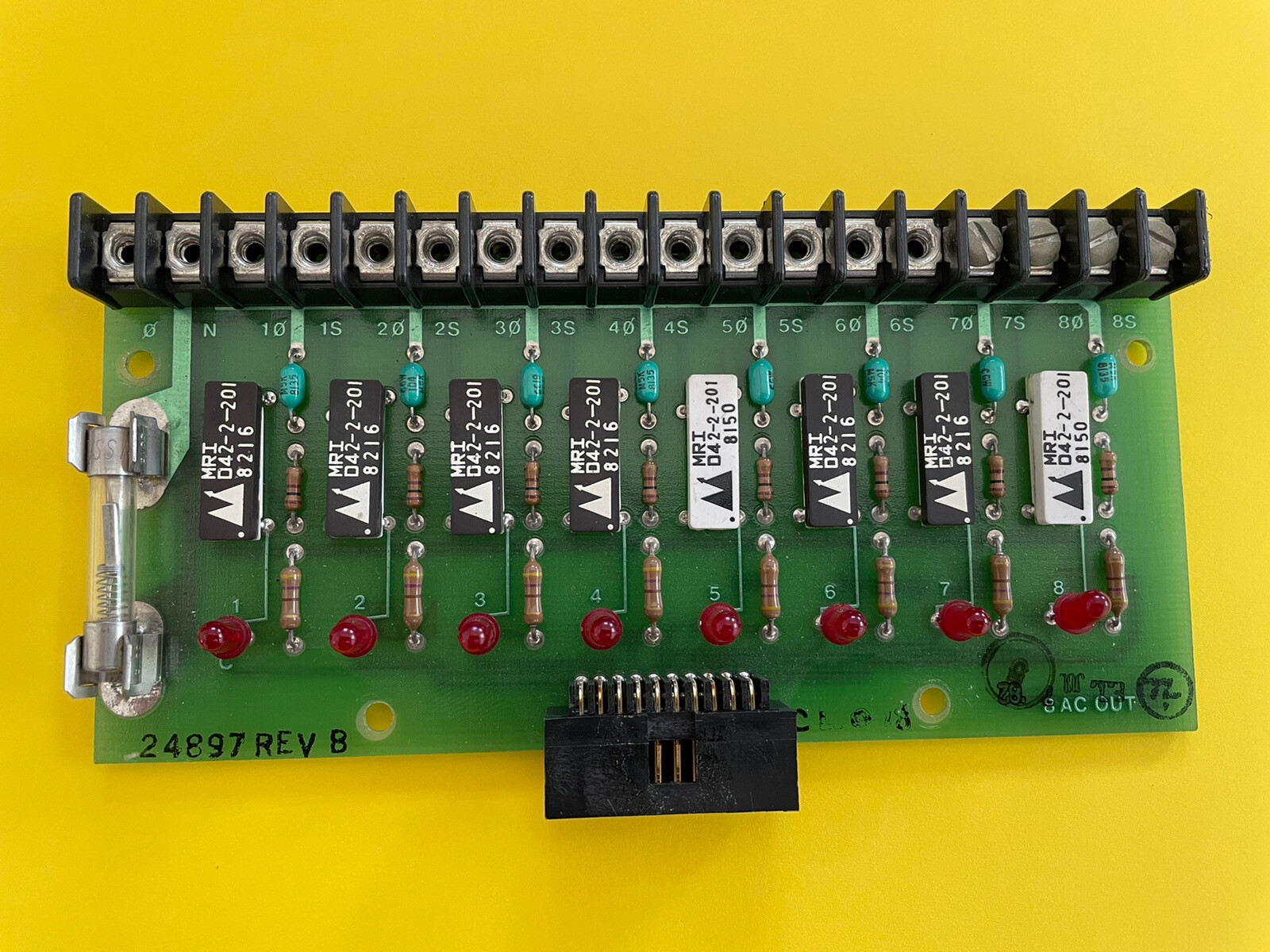 Universal PC Board 8 AC Out 24897000