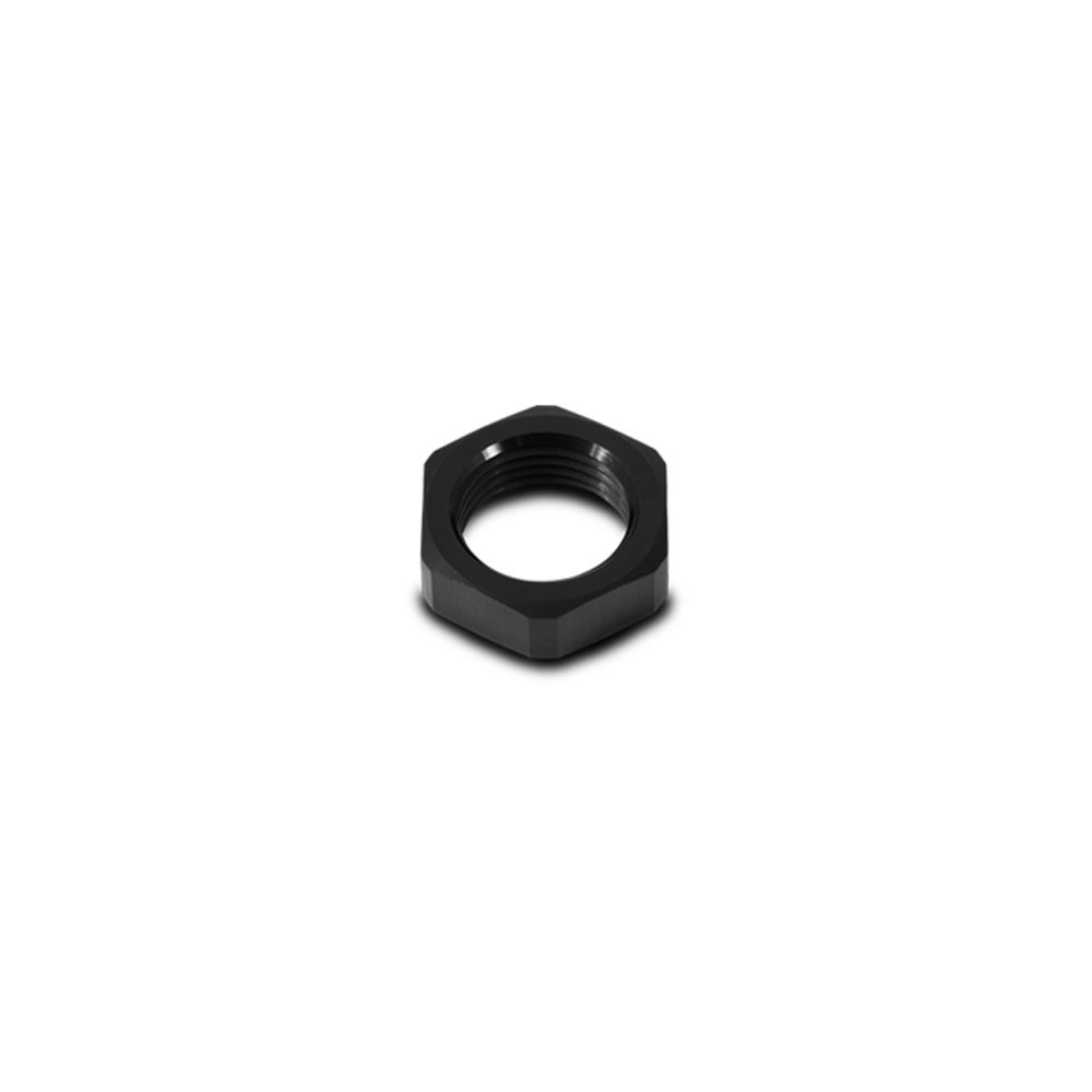 Vibrant Performance AN Fitting 10691; Bulkhead Nut Black Anodized -04AN