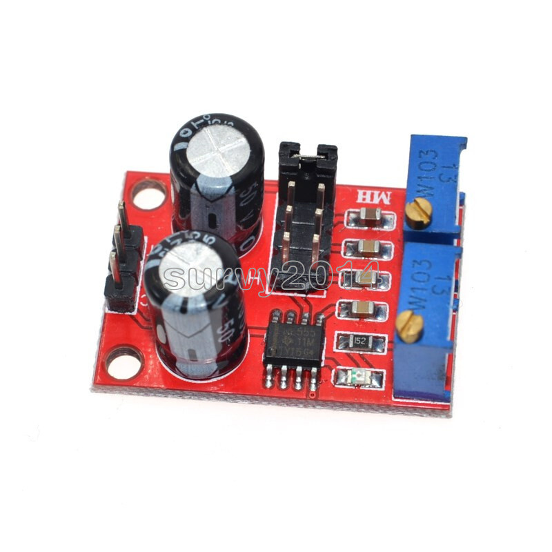 NE555 Duty Cycle And Frequency Adjustable Module Square Wave Rectangular Wave