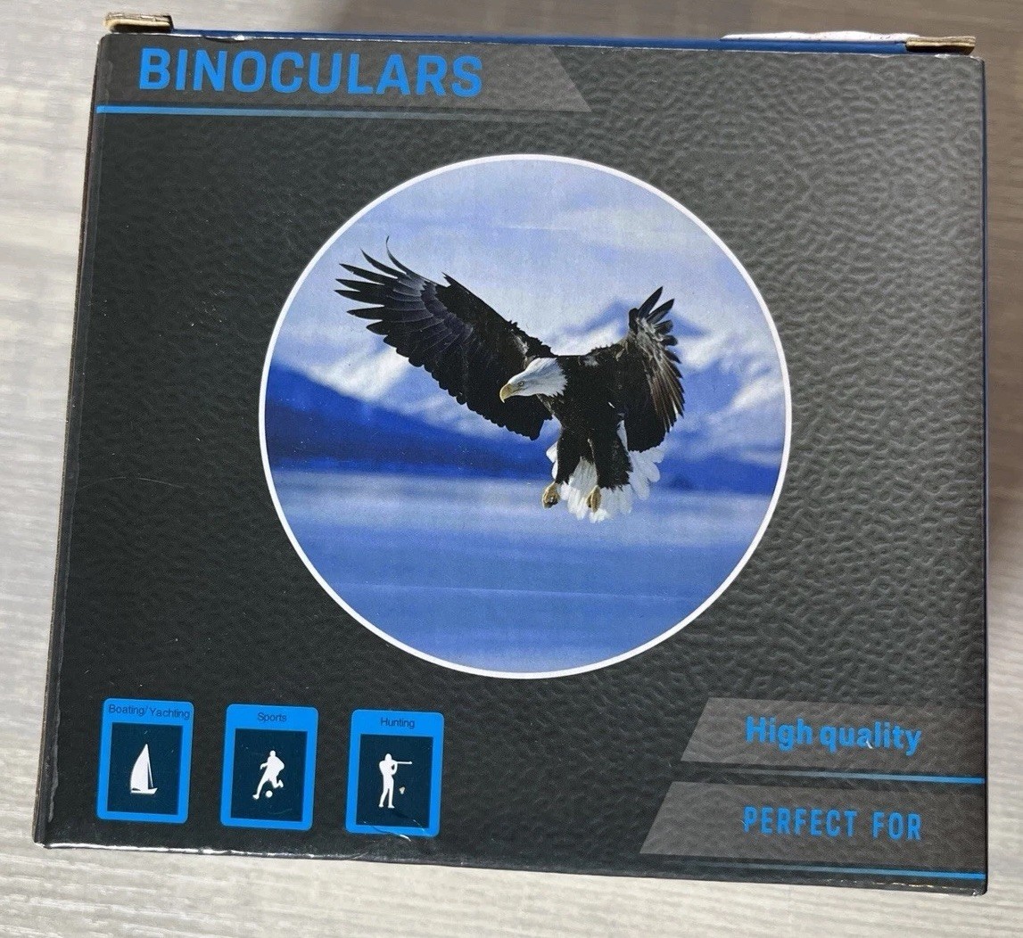 Binoculars 15x25 High Power Easy Focus Low Light Vision - Rodcirant New!