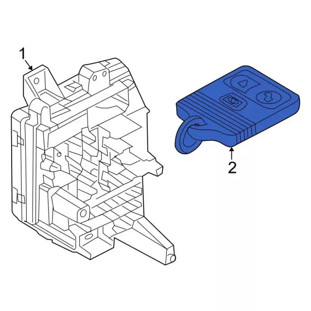 Genuine Ford Keyless Entry Transmitter 8L3Z-15K601-B