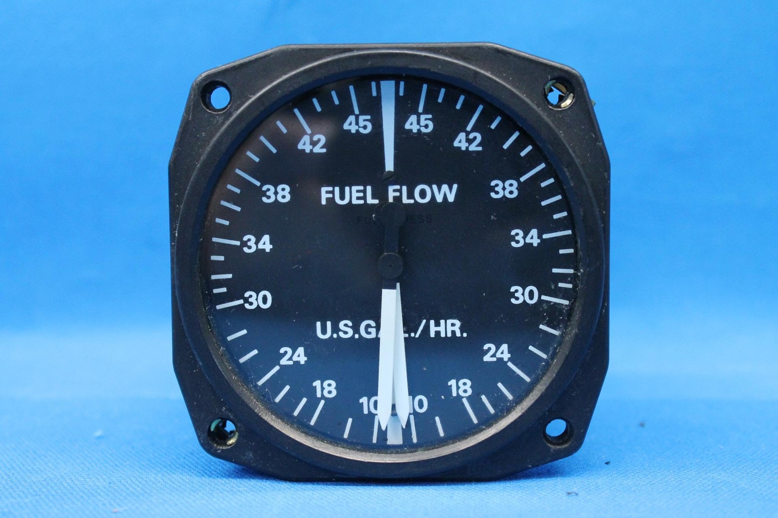 Used Edo-Aire Aircraft Fuel Flow Gauge p/n 52346-004 (23582)