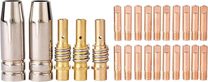 25pcs 15AK tip Nozzle .030 kit fits Vulcan OmniPro 220 MIGMax 140 63616 Welder